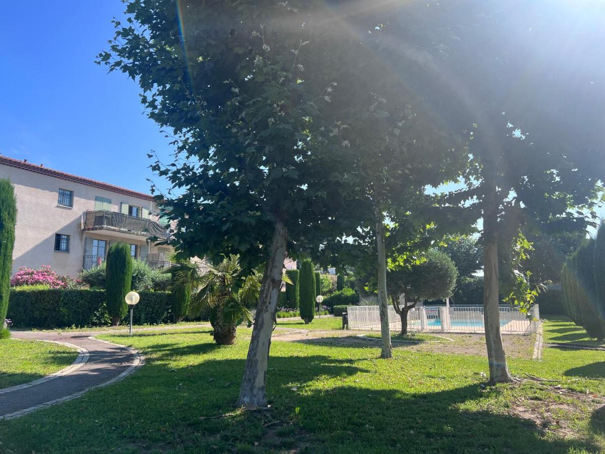 Appartement T2 Avec Jardin Prive, Piscine Et Barbecue Лорг Екстериор снимка